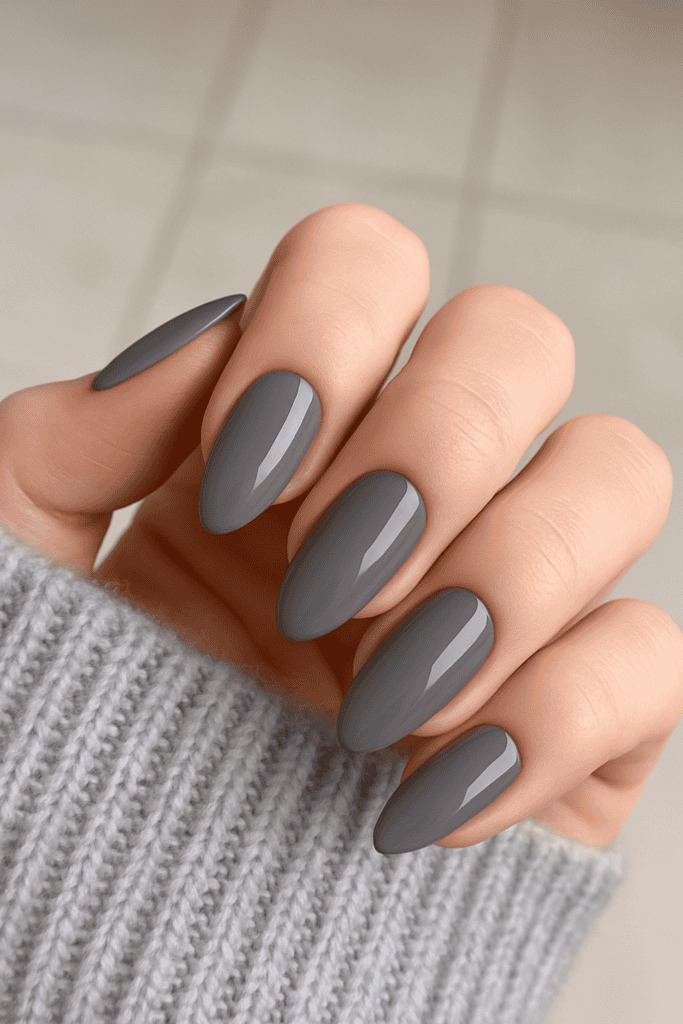 soft charcoal gray
