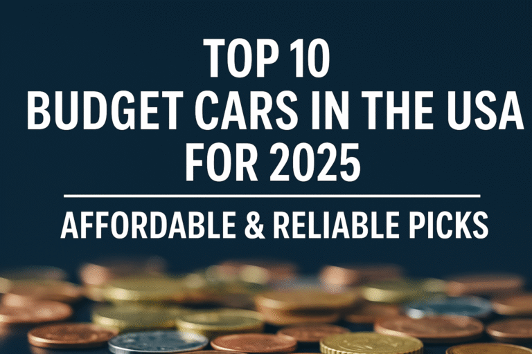 Top 10 budget cars in the USA