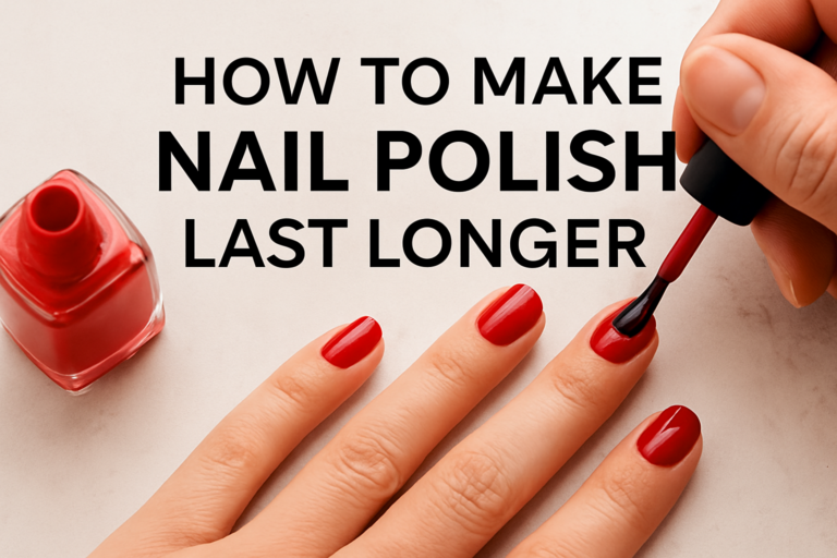 make nail polish last longer