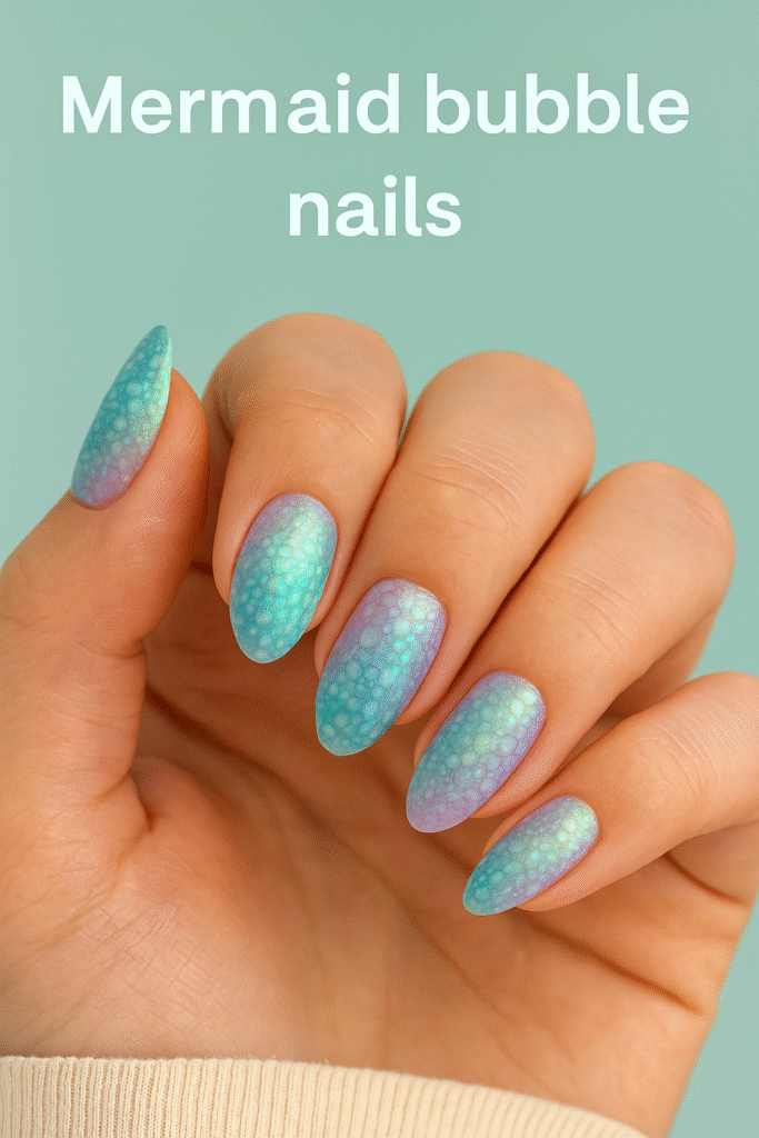 bubble nails
