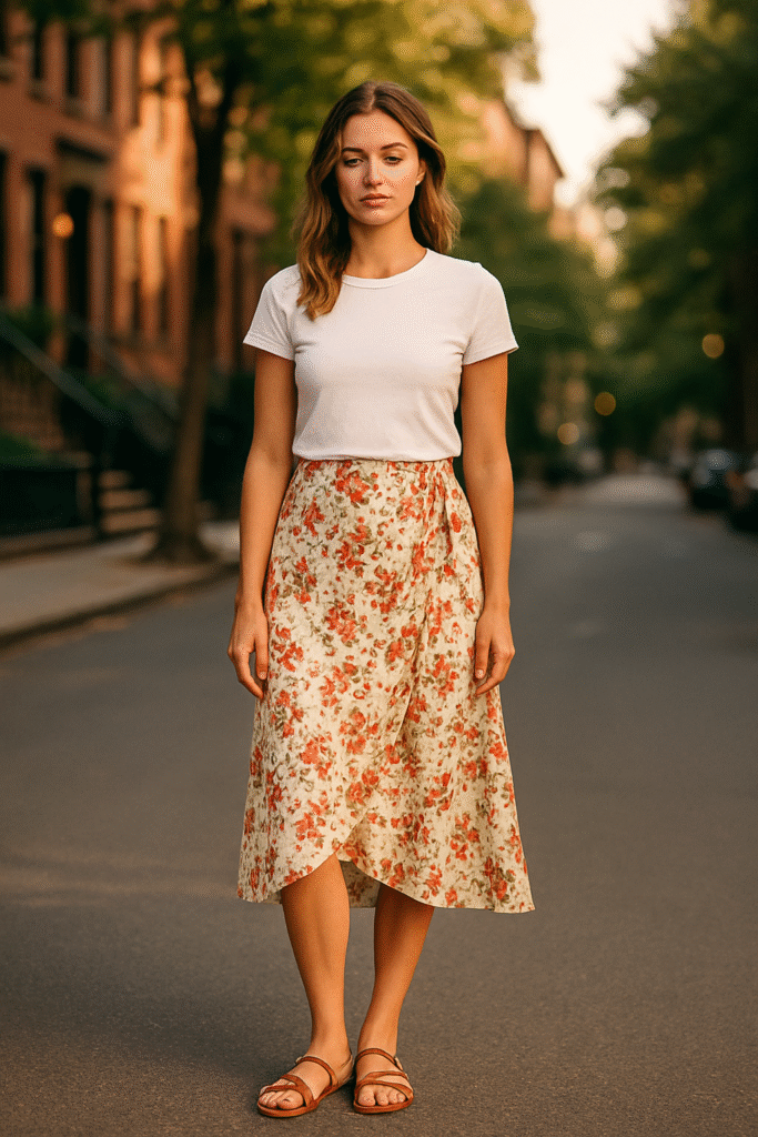 Wrap skirt