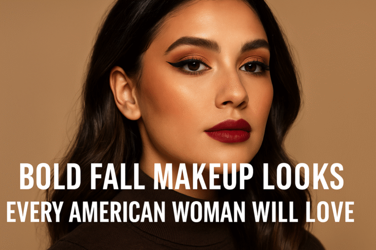 Bold fall makeup looks