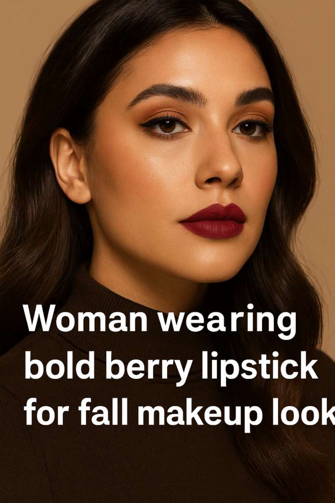 Bold fall makeup looks
