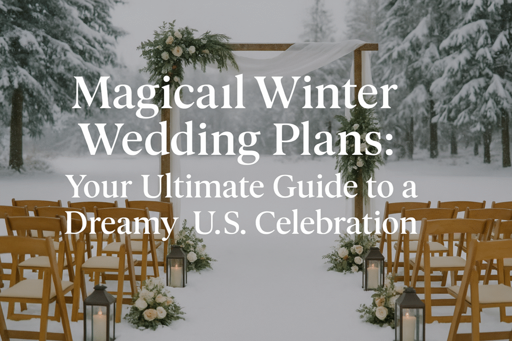 winter wedding plans