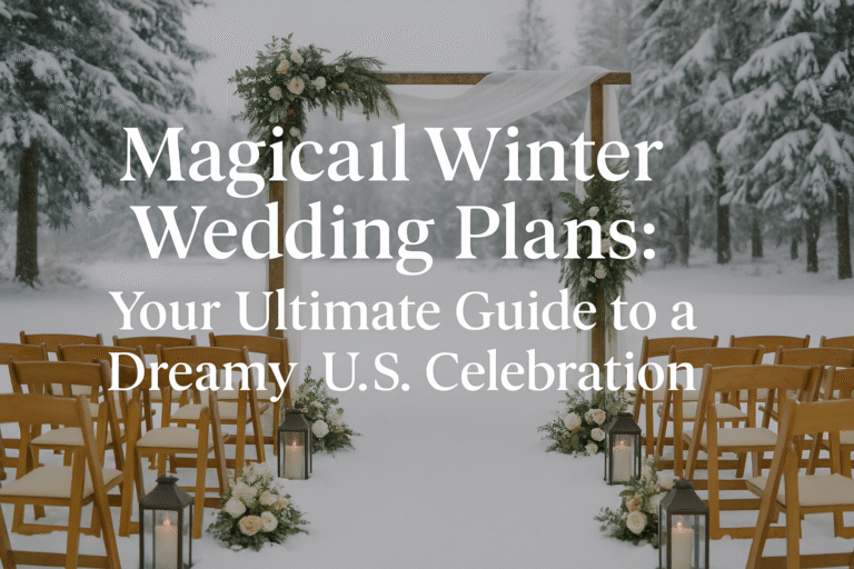 winter wedding plans