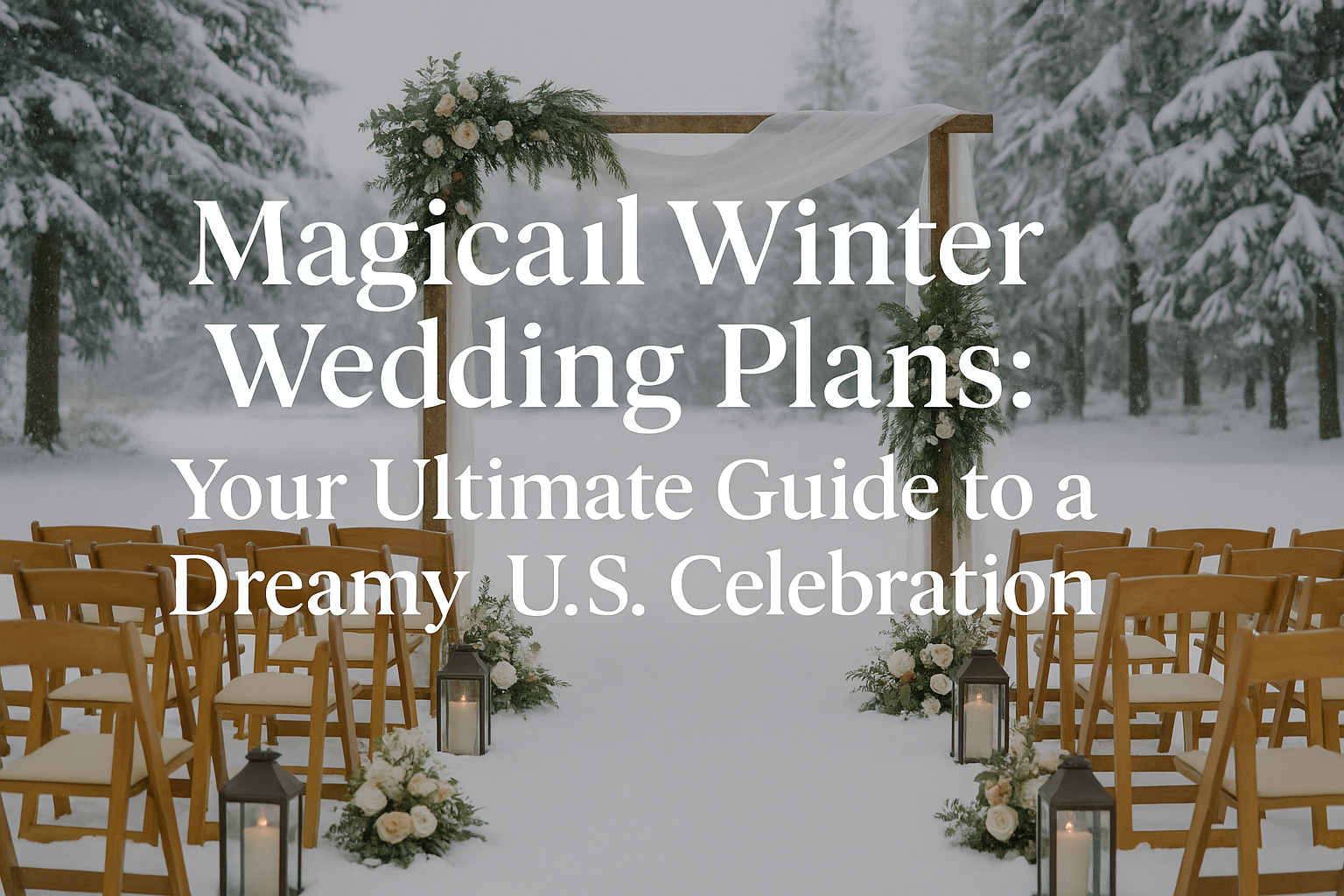 winter wedding plans