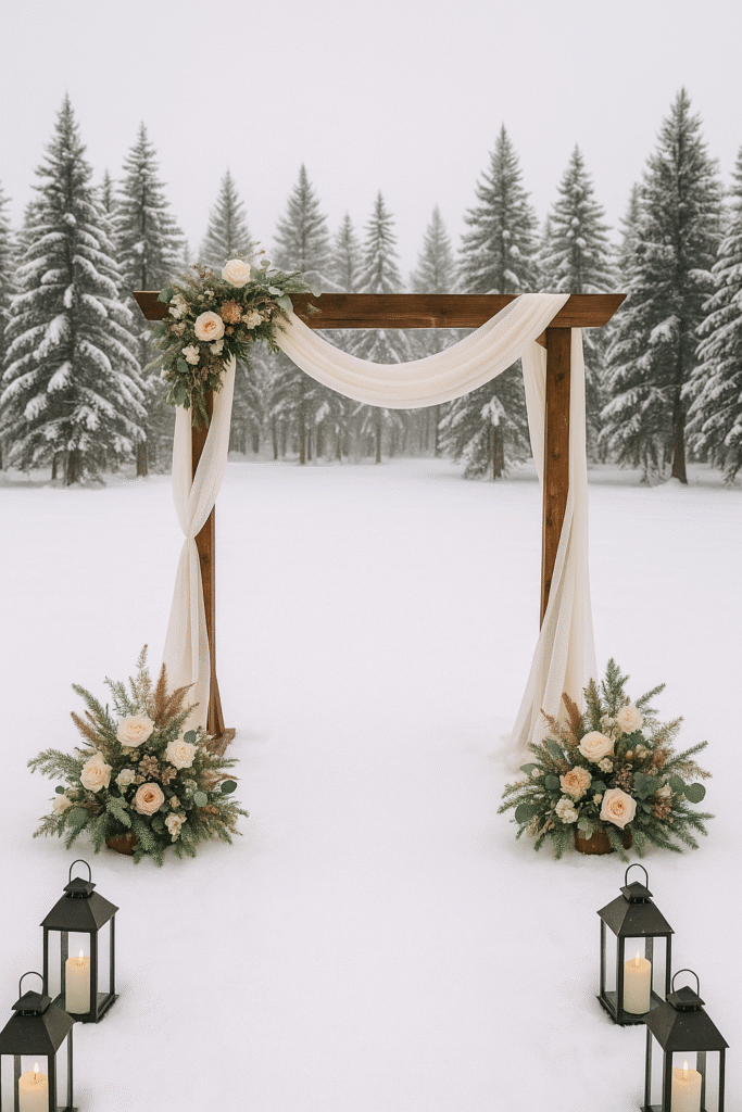winter wedding plans